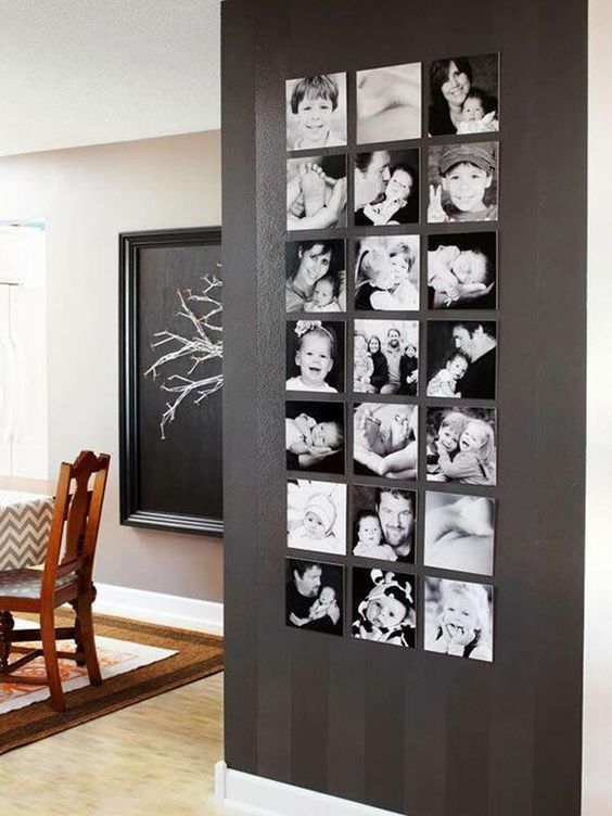 de decorar paredes fotos familiares – Sanchez